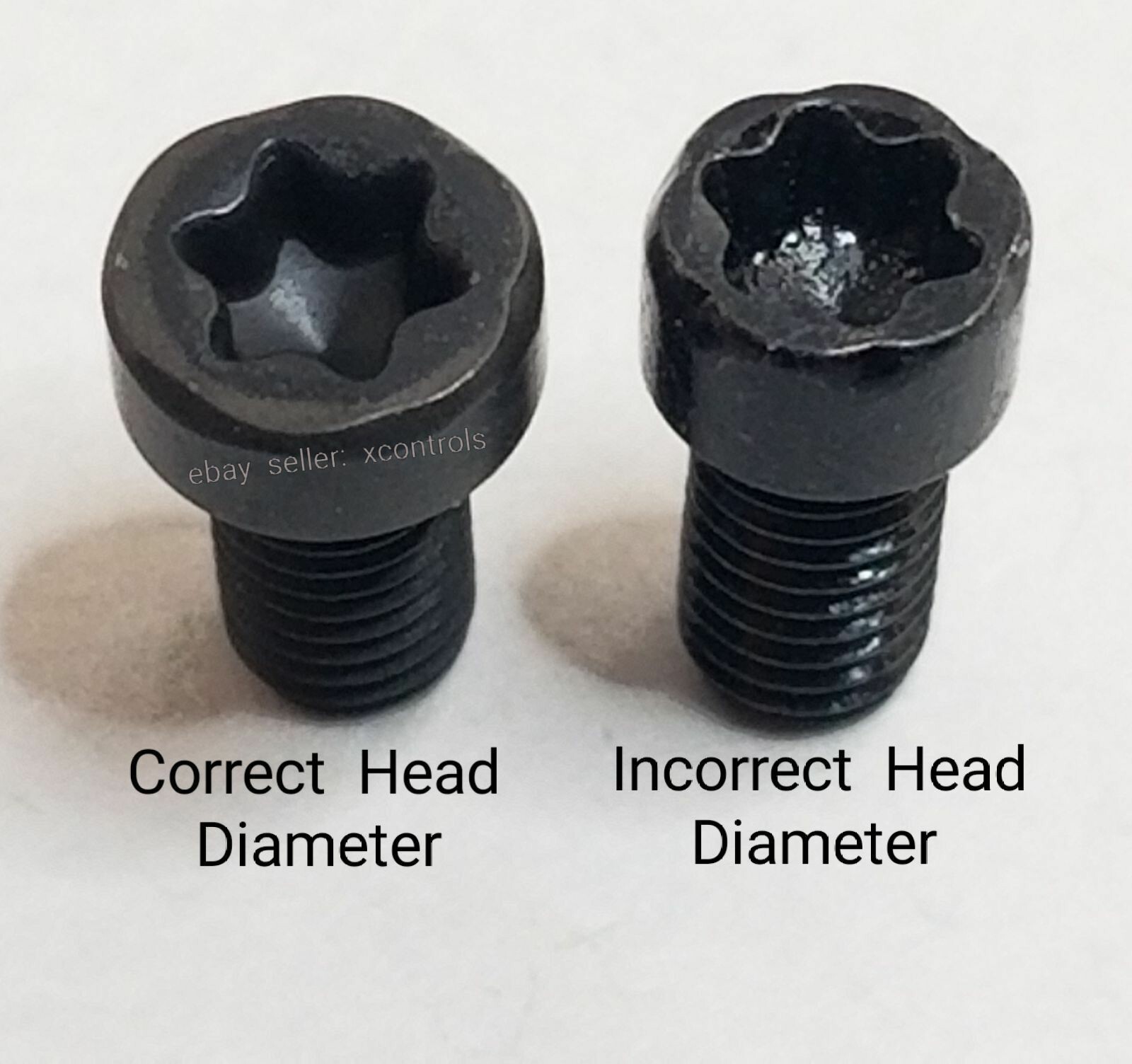 6-48 × 1/4" TORX screws, (You get 8 screws) ***CUSTOM MADE***LOOK***