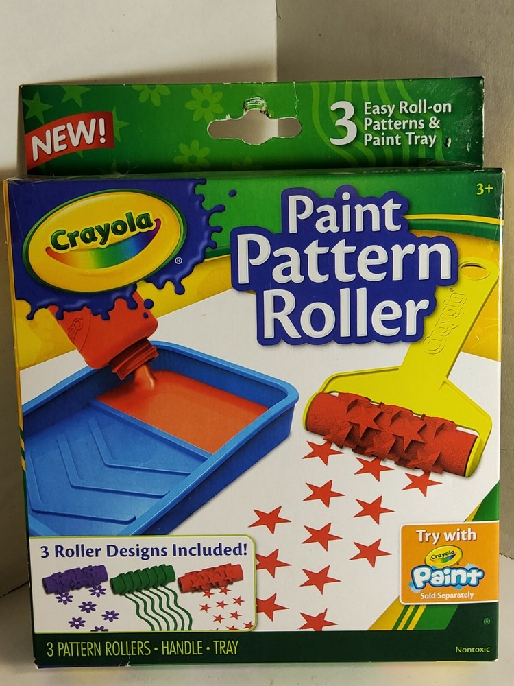 Crayola Paint Pattern Roller - NIB