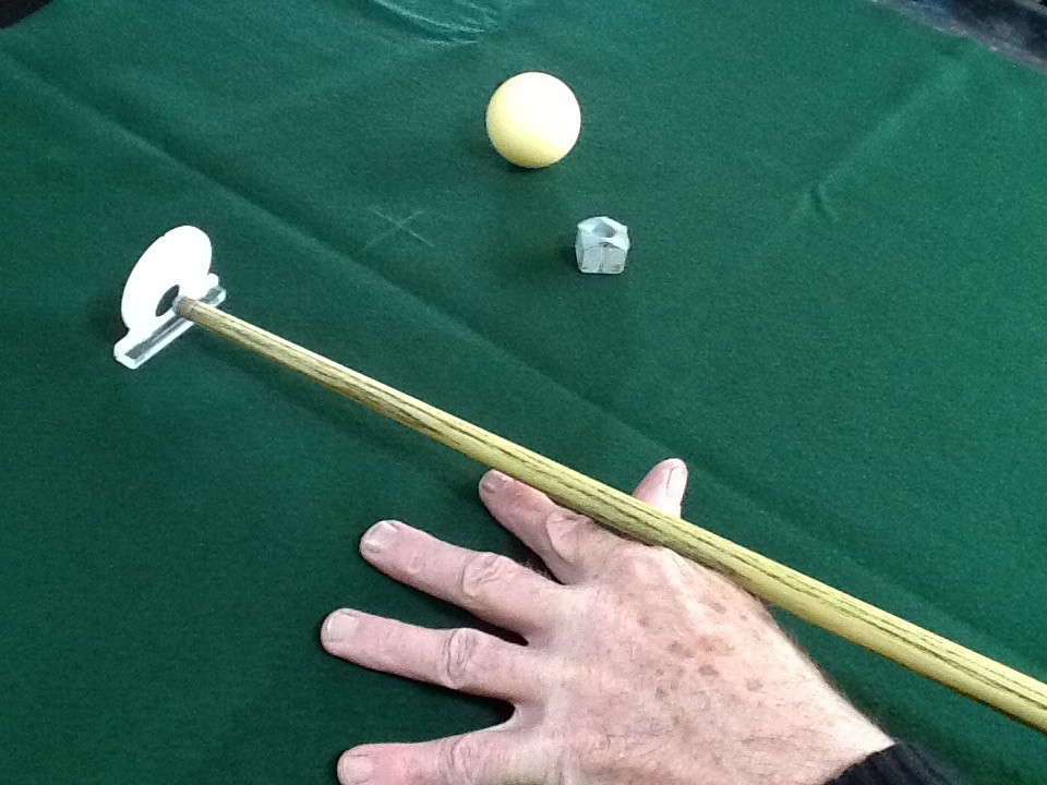 Snooker, Pool & Billiards Training Aid For Screw Back