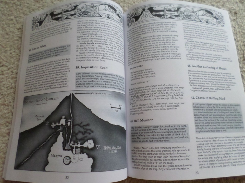 Return to White Plume Mountain Dungeons & Dragons adventure module