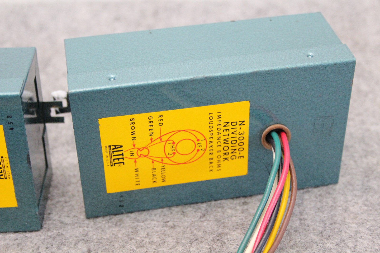 PAIR Altec N-3000-E 2-Way Crossovers Dividing Network 601C