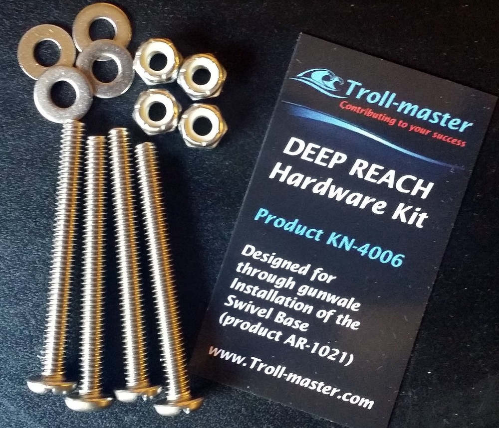 Downrigger Mounting Hardware Kit for Penn / Troll-Master SWIVEL Base DEEP REACH