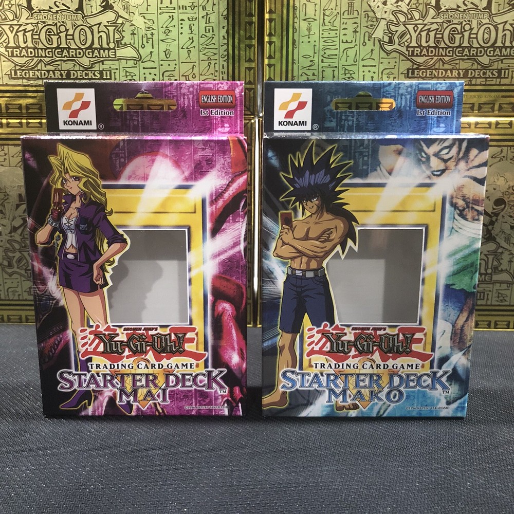 YOUR PICK Yugioh Custom Replacement Box w/custom stickers READ DESCRIPTION
