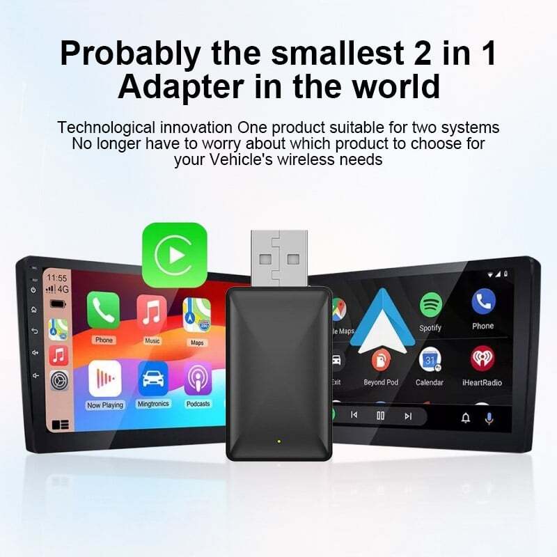 USB Wireless CarPlay Adapter For Android Auto Wireless Carplay Dongle Plug Play