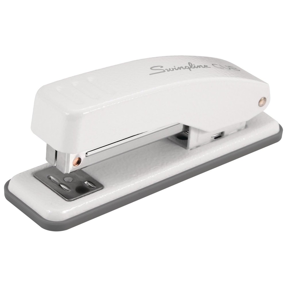 Stapler, Cub Compact Desktop Stapler, 20 Sheet Capacity, Metal, Arctic White ...