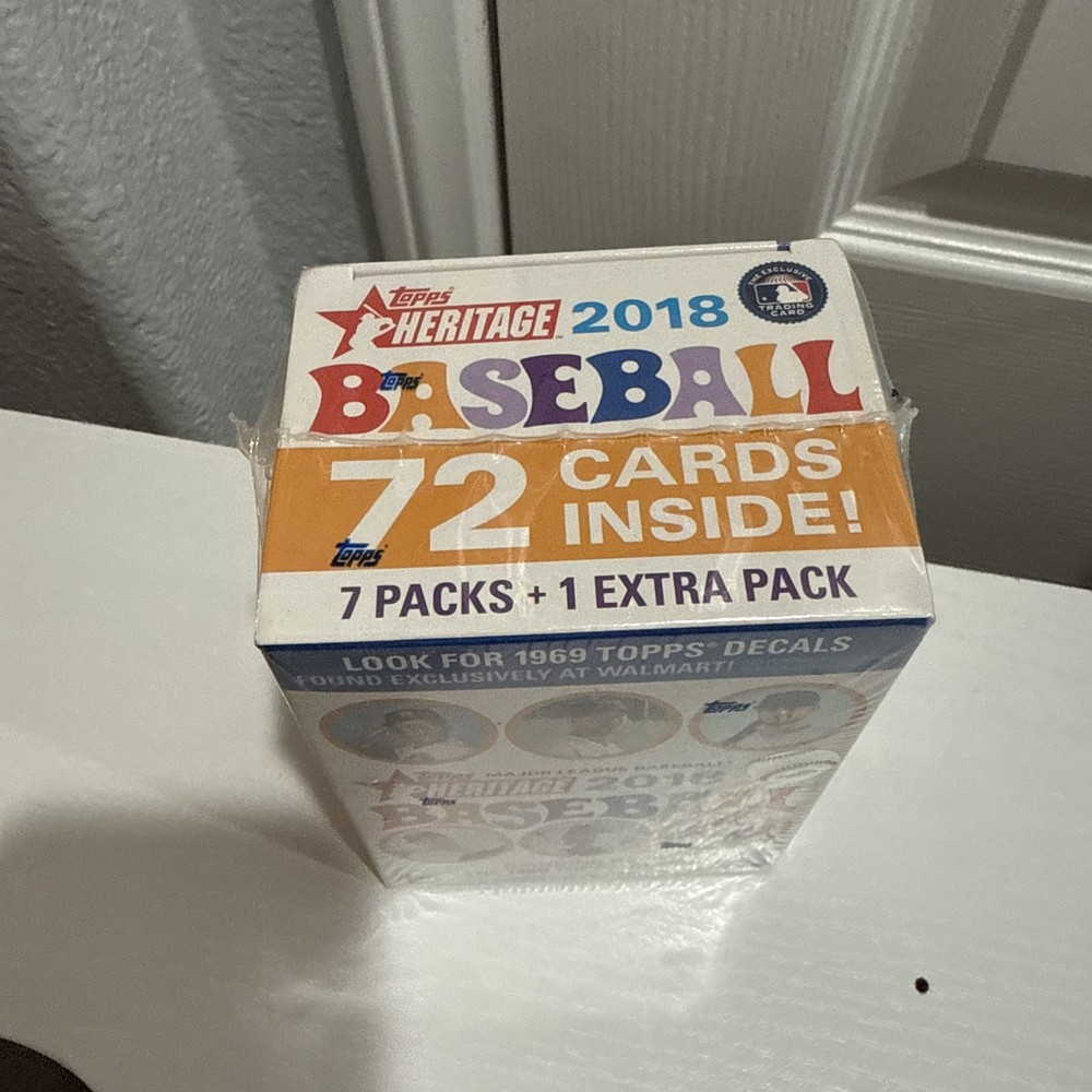 2018 Topps Heritage Baseball ⚾️ Blaster Box