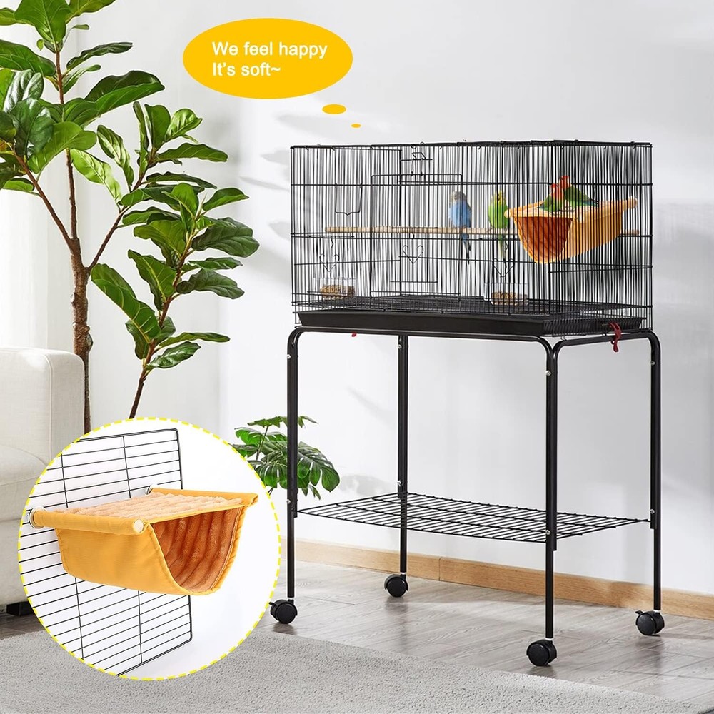 Warm Hanging Bird Nest Bed Yellow