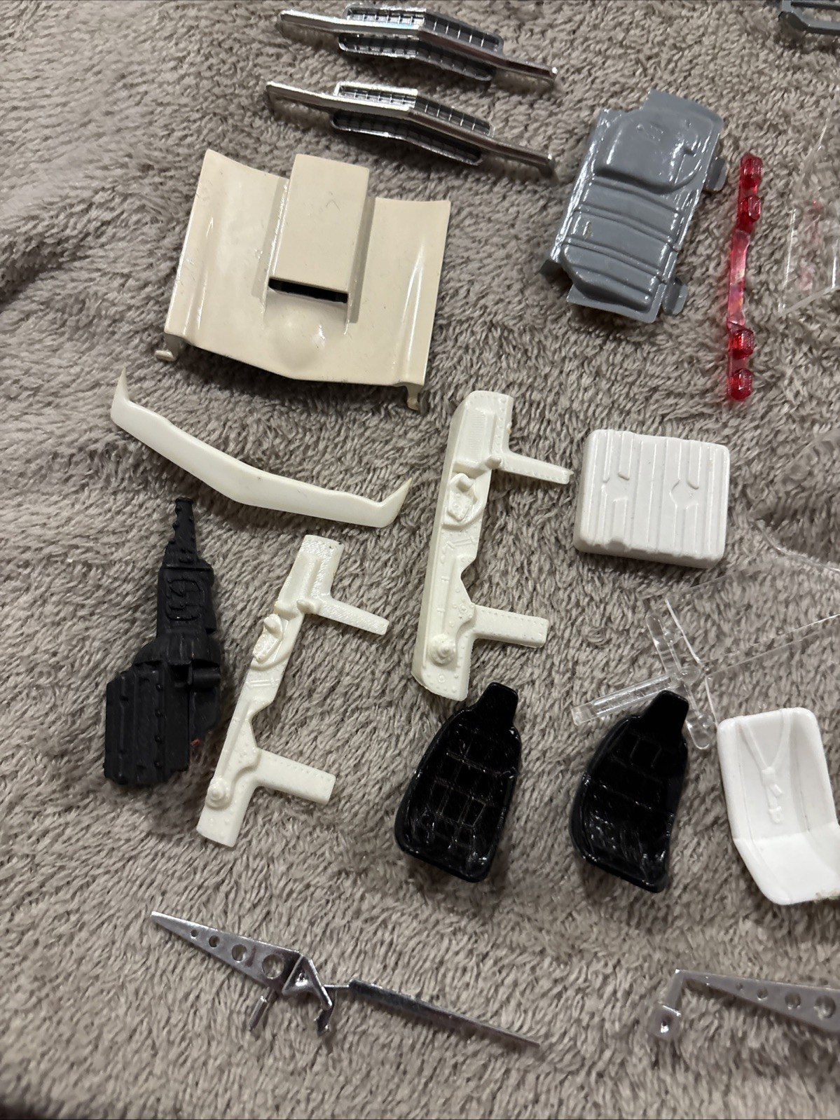 vintage 1973 issue MPC 1/25 Bill "Grumpy's Toy" Jenkins Pro Stock Vega Parts