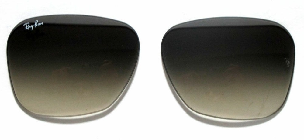 Ray Ban 4165 50 Justin Replacement Lenses Gray Gradient