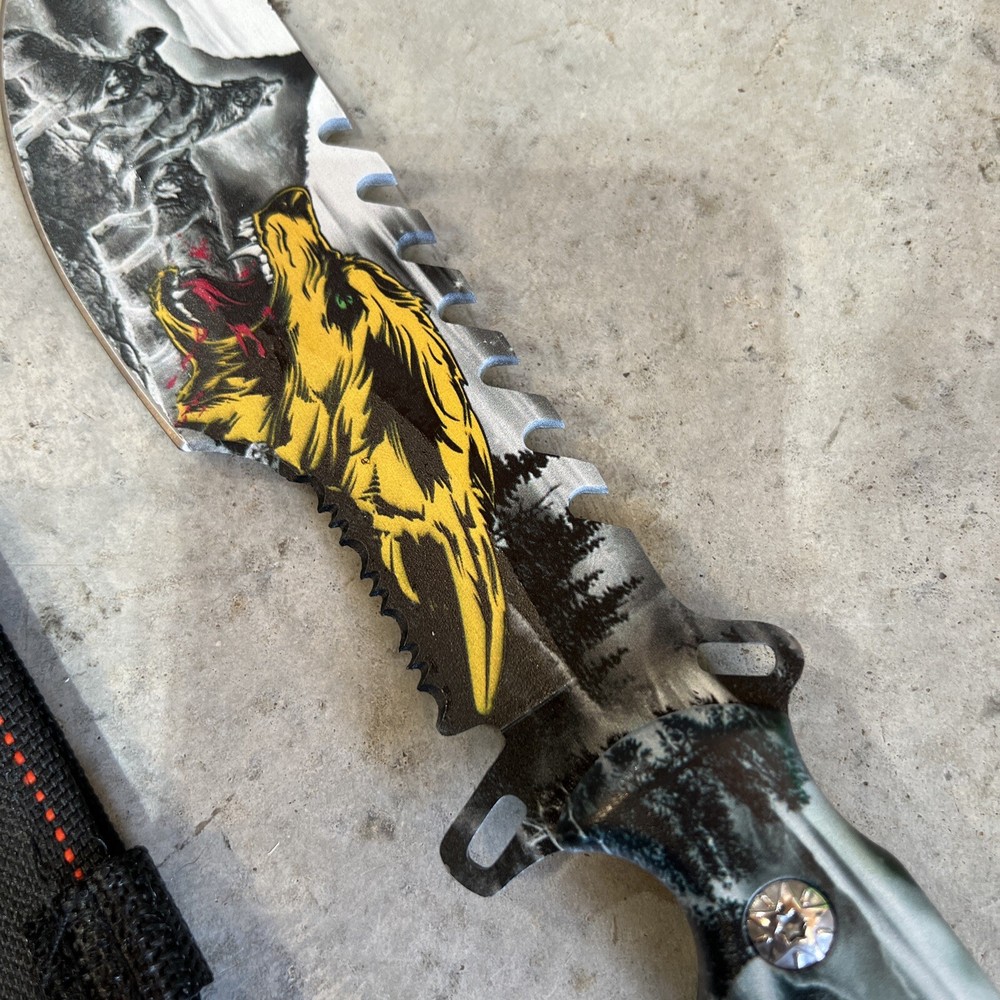 Wolf Graphic Knife NEW