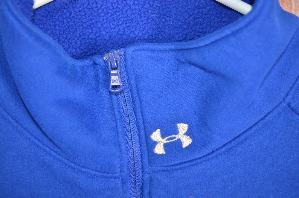 Under Armour 1/4 Zip Pullover Jacket Unisex Size Medium Loose