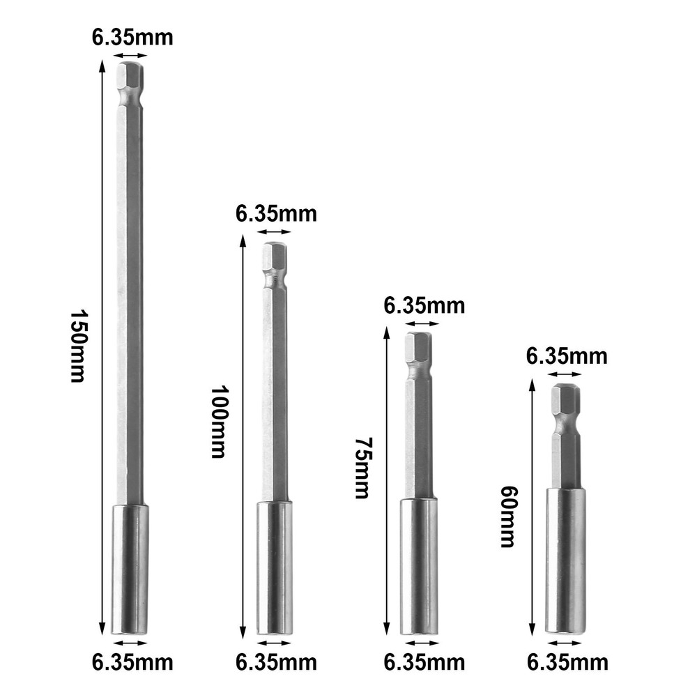 Screw Bits Extension Rod Hex-shank Quick Change Replacement Screwdriver