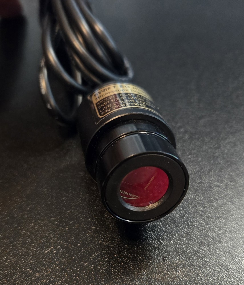 Swift EC5R 5.0MP Microscope Camera Adapter 1/2.5'' CMOS Sensor for Lab