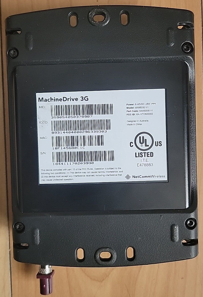 NetComm Wireless 3G M2M Router Plus NTC-6200 Series MAX6200 - (READ)