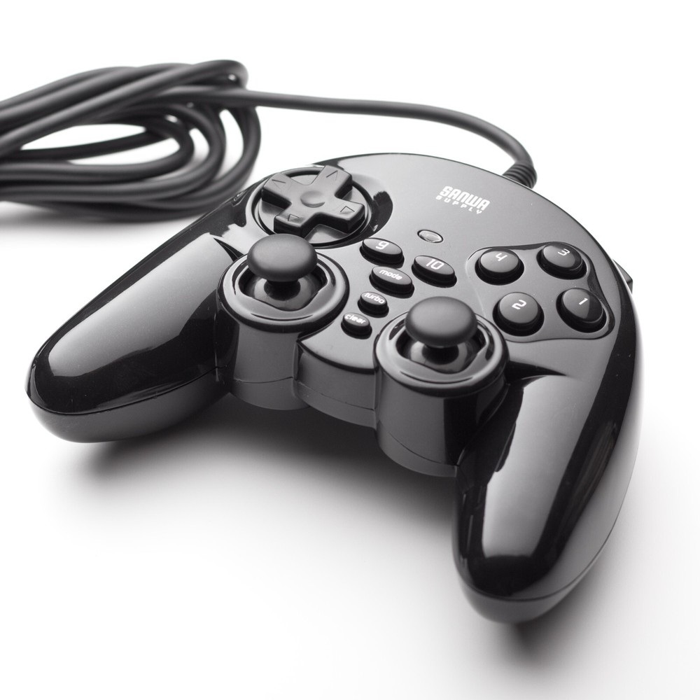 Dual Action Vibration USB Game Pad Controller for Retro Gaming