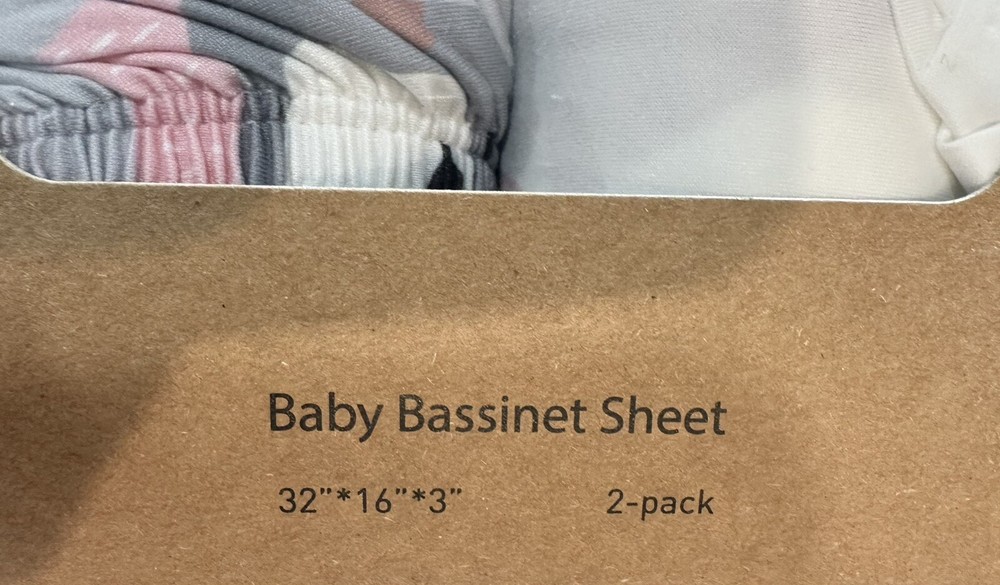 Bamboo Bassinet Sheets