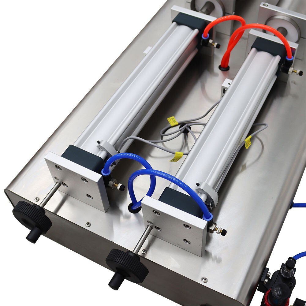 100ml-1000ml Two Nozzle Paste & Liquid Dual Purpose Filling Machine 110V