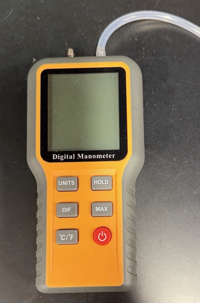 Digital Manometer Dual Port Air Pressure