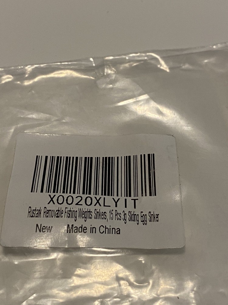 Rustark Removeable Fishing Weights 3 Grams