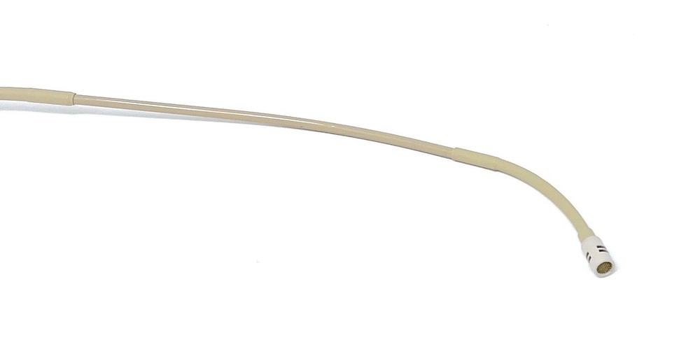 Beige Headset Mic Headworn Microphone Double earhook fits Sennheiser Wireless