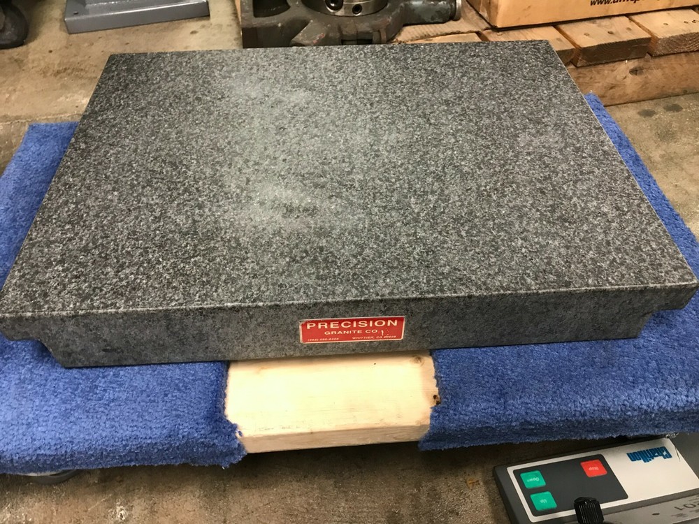 Precision Granite Surface Plate 24"x18"x3.5"