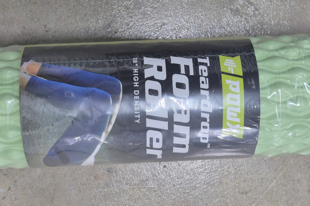 Teardrop Foam Roller ~ 18" High Density Deep Tissue Massager