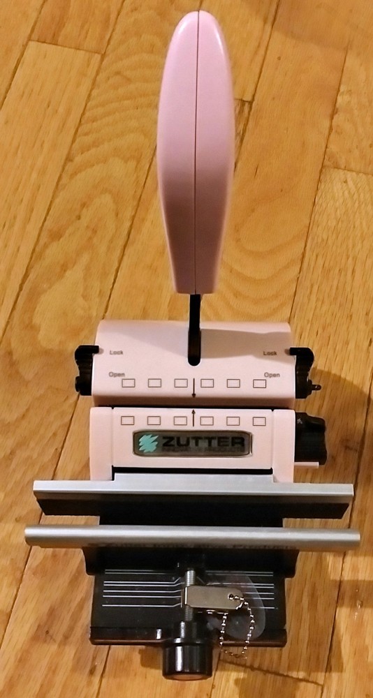ZUTTER INNOVATIVE PRODUCTS BIND-IT-ALL MACHINE V2.0 PINK BINDING CRAFT PUNCH