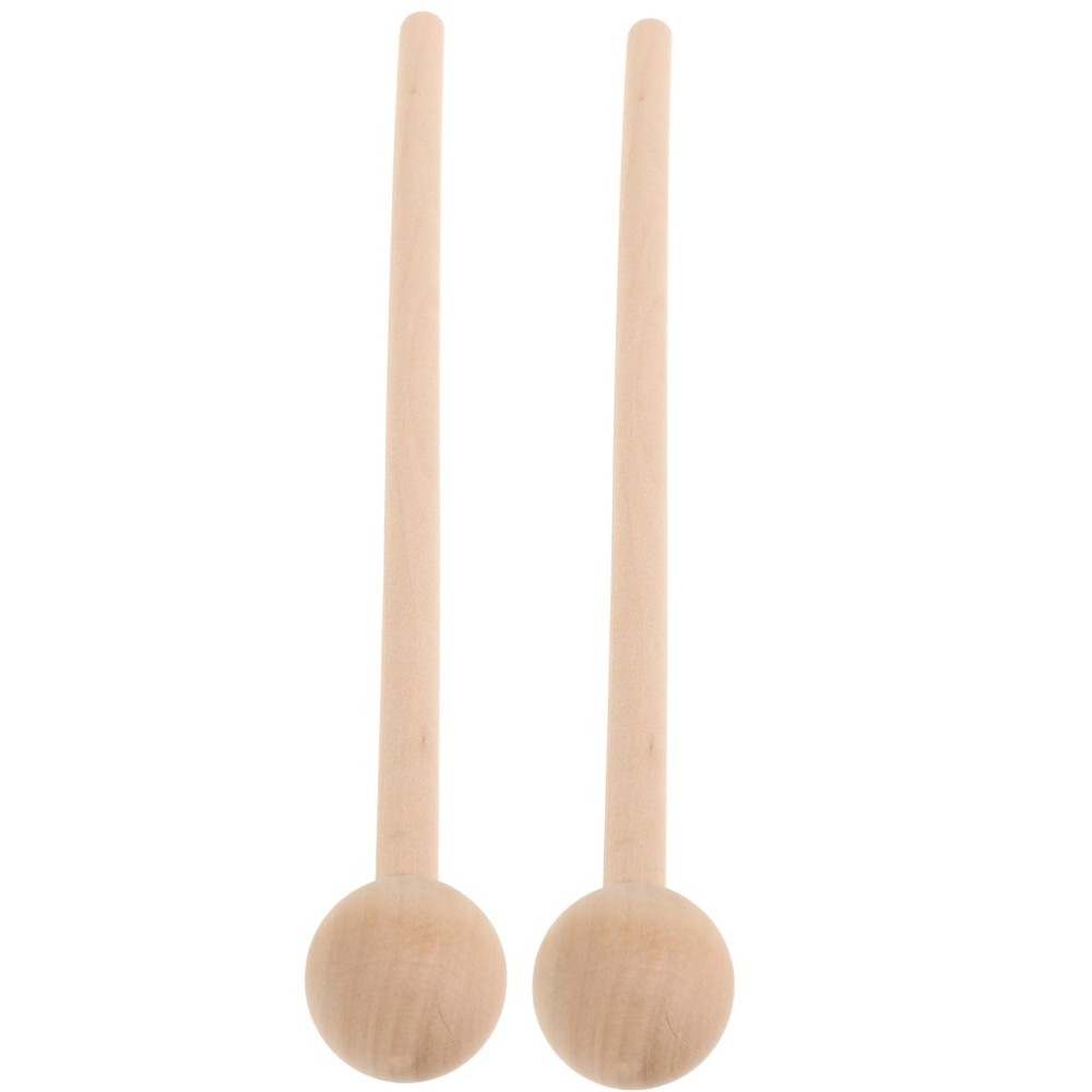 2 Pcs Empty Drum Hammer Xylophone Sticks Bell Mallets Percussion