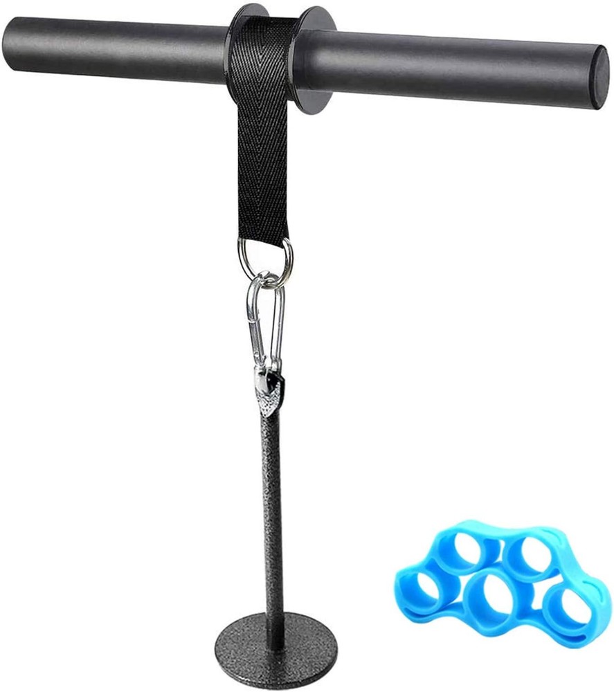 Forearm Wrist Roller Blaster Exerciser, & Black