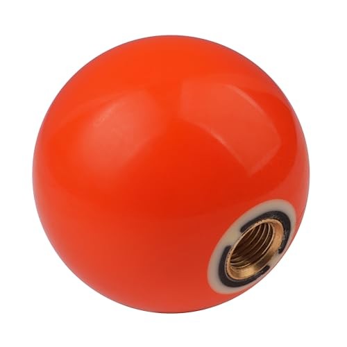 Pool Ball Shift Knobs Gear Stick Shifter Round Billiard Ball Shifting Orange 5