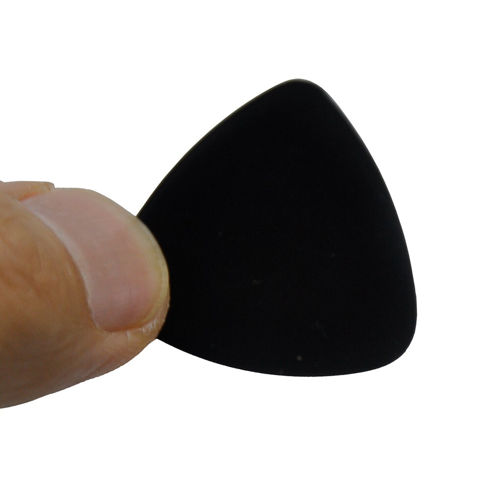 100Pcs Thin 0.46mm Celluloid 346 Rounded Triangle Guitar Picks Assorted Colors