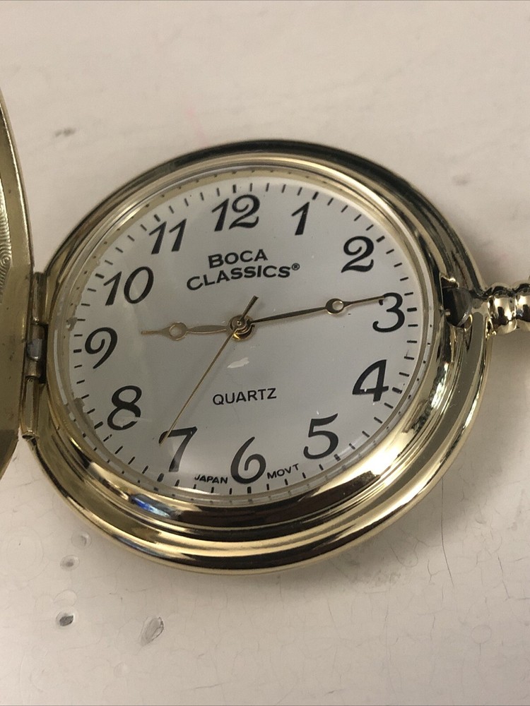 Boca Classics Religious Pocketwatch