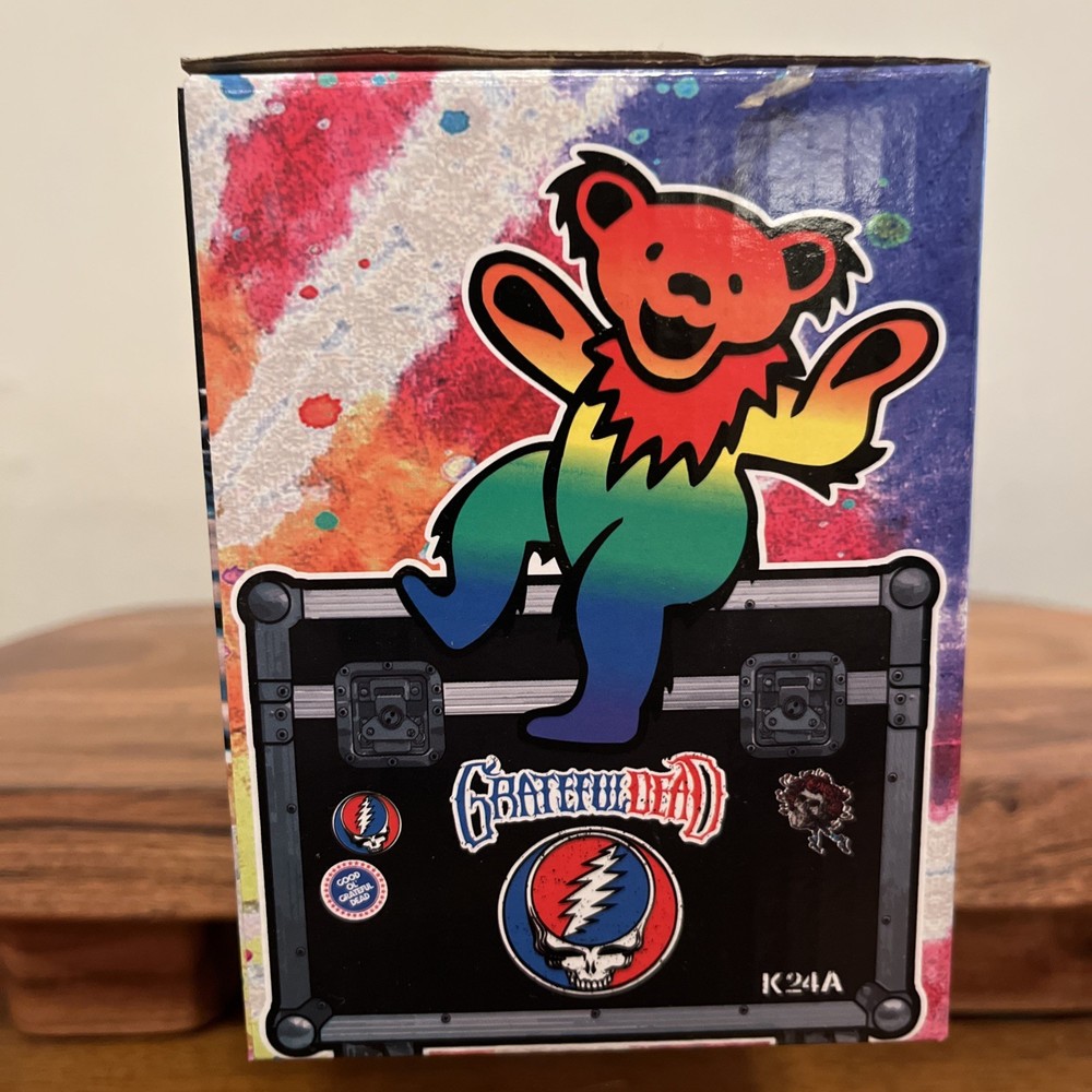 Grateful Dead Dancing Bear Bobble Buddy with Stage Box