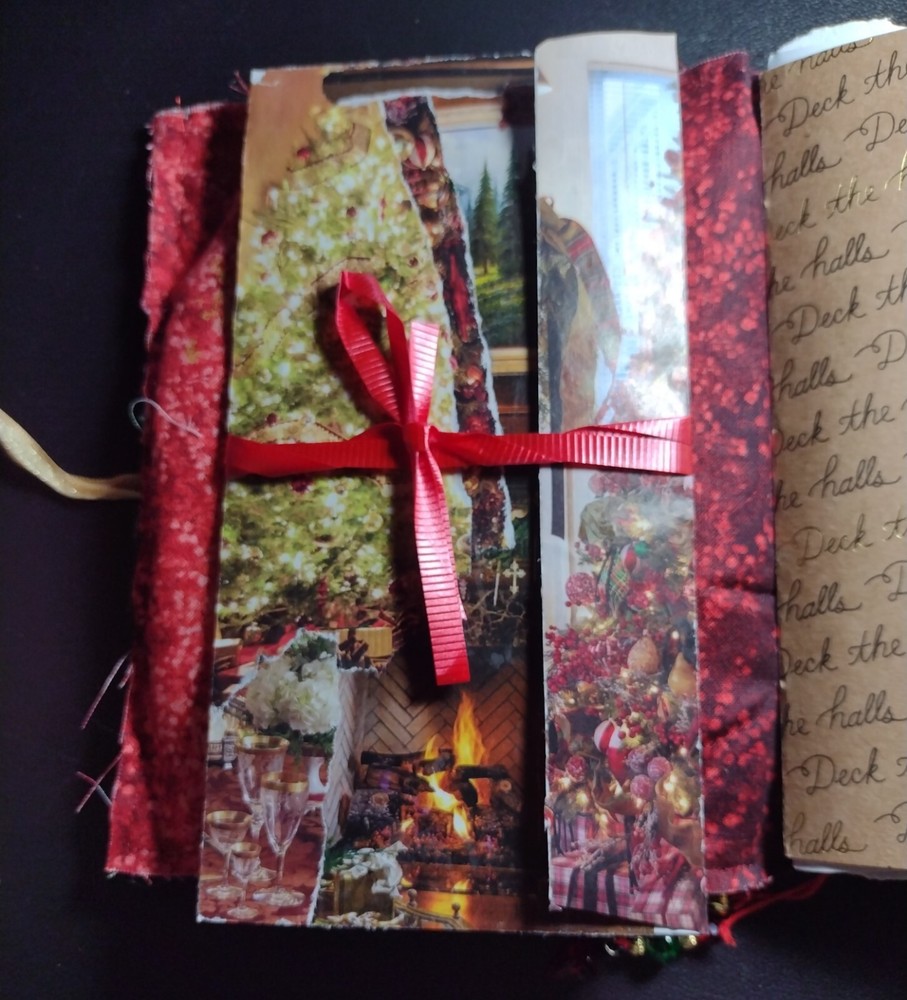 Christmas Handmade Junk Journal by Lexi