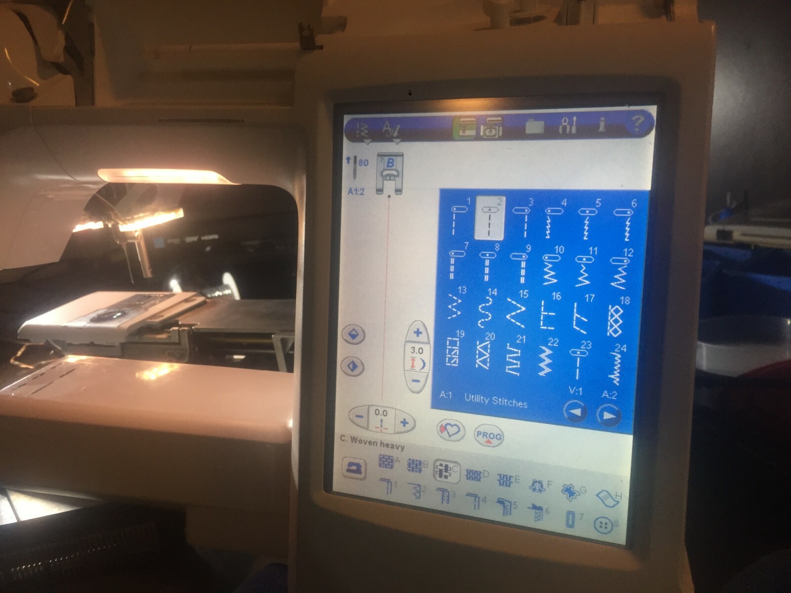 Husqvarna Viking Designer SE Sewing Machine Flashing Light Board -REPAIR SERVICE