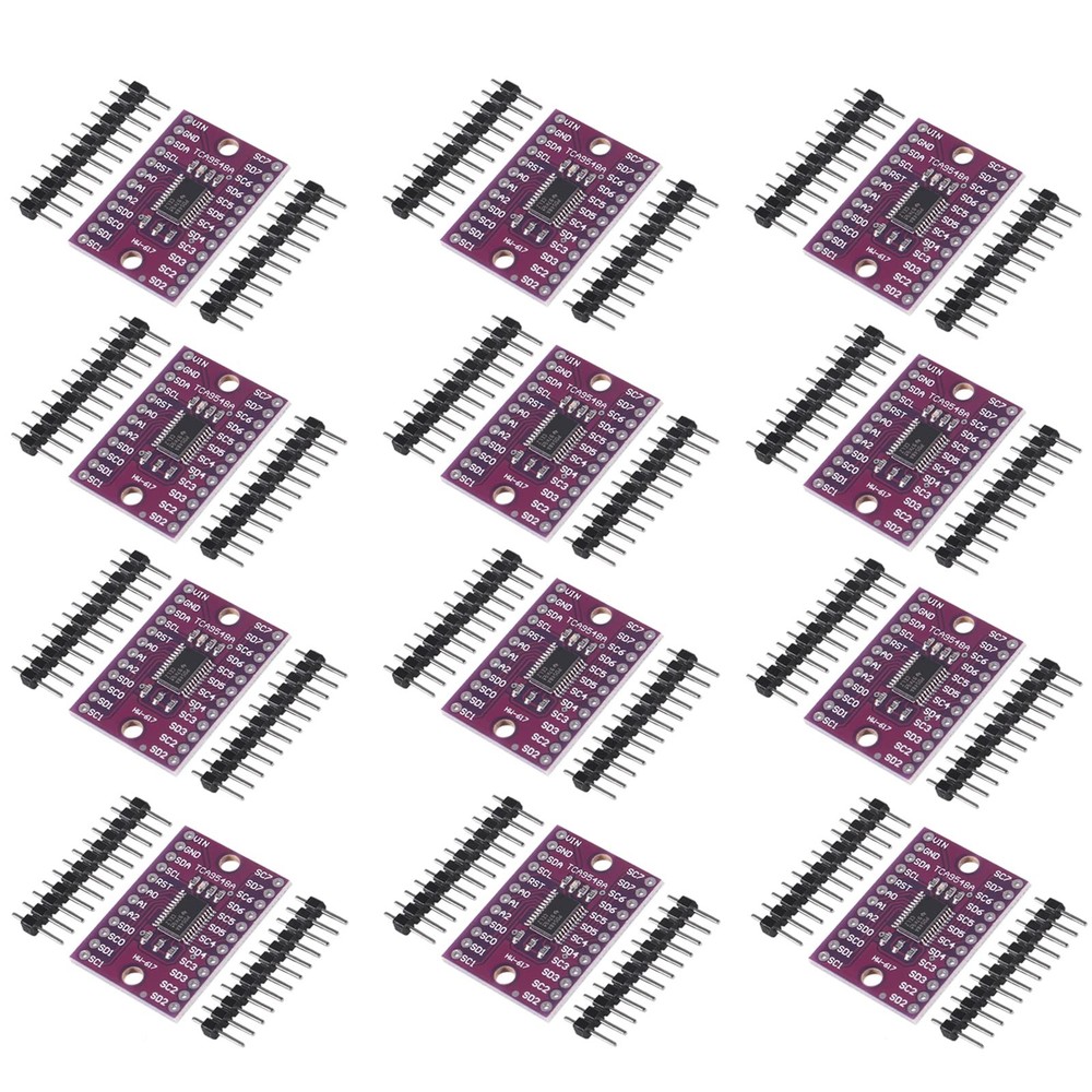 AITRIP 12PCS TCA9548A I2C IIC Multiplexer Breakout Board Module 8