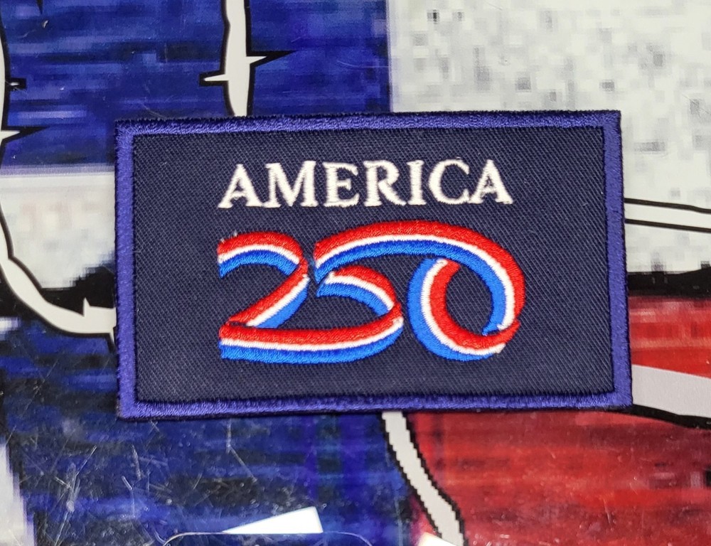 EMBROIDERED AMERICA 250 PATCH (Please Read Ad)