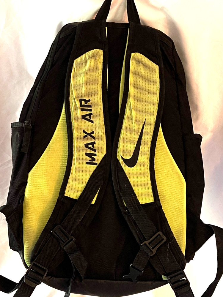 Nike Backpack Max Air Black & Yellow