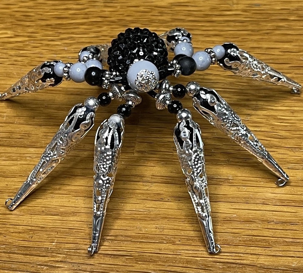 Fancy Handmade Beaded Spider