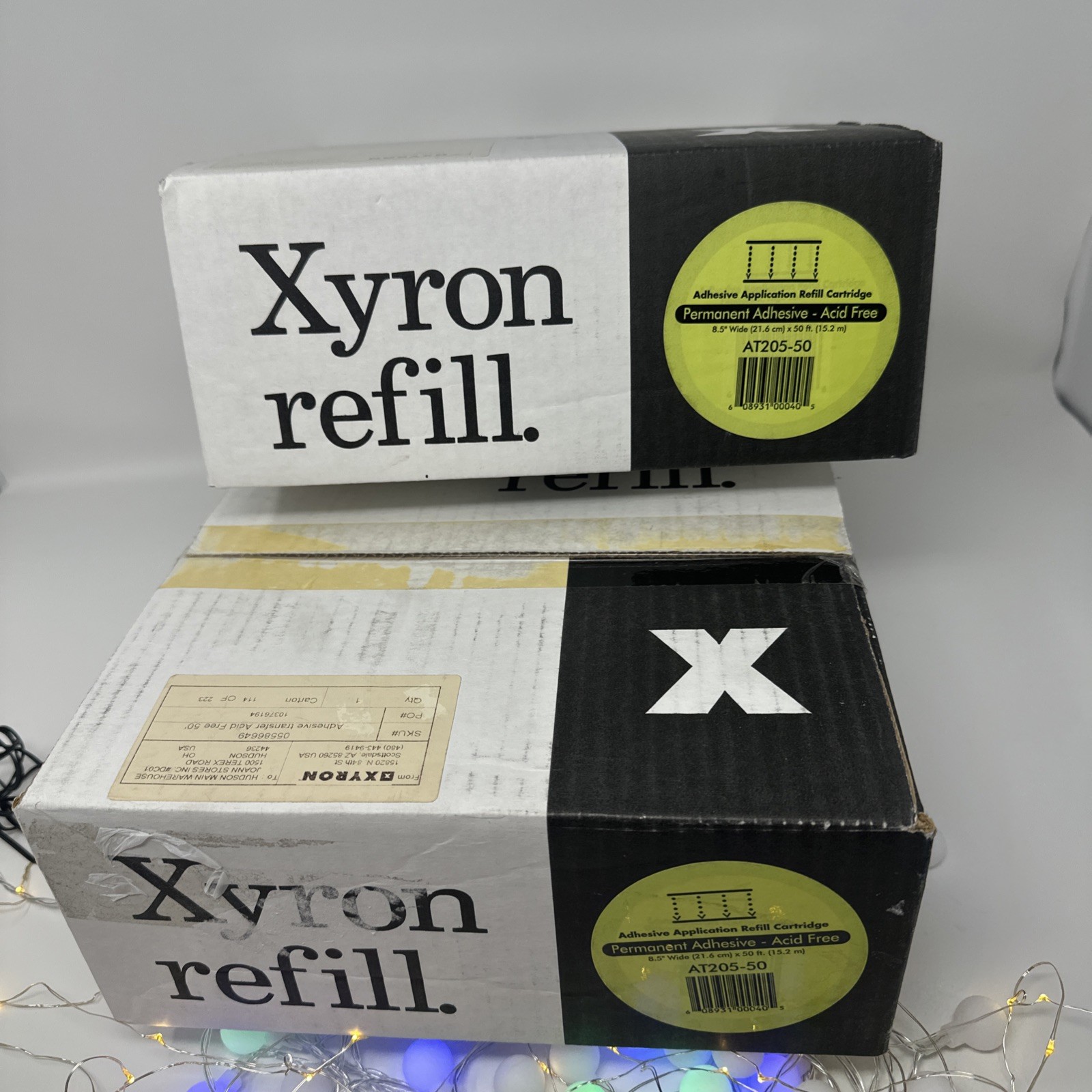 NEW 50’ Xyron 850 refill cartridge AT205-50 Repositionable Adhesive 8.5” x 50ft