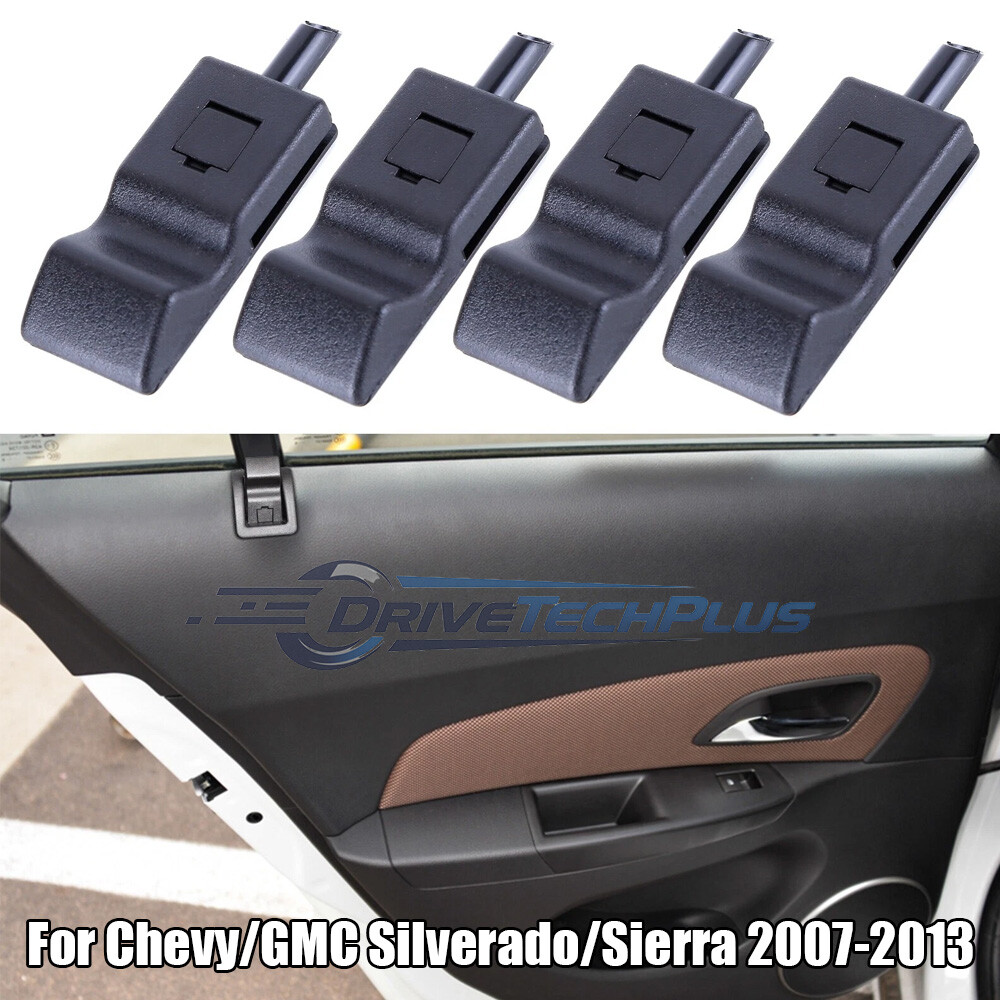 Car Door Lock Knob Handle Pull Pin Trim For GMC Sierra Silverado Chevy 2007-2013