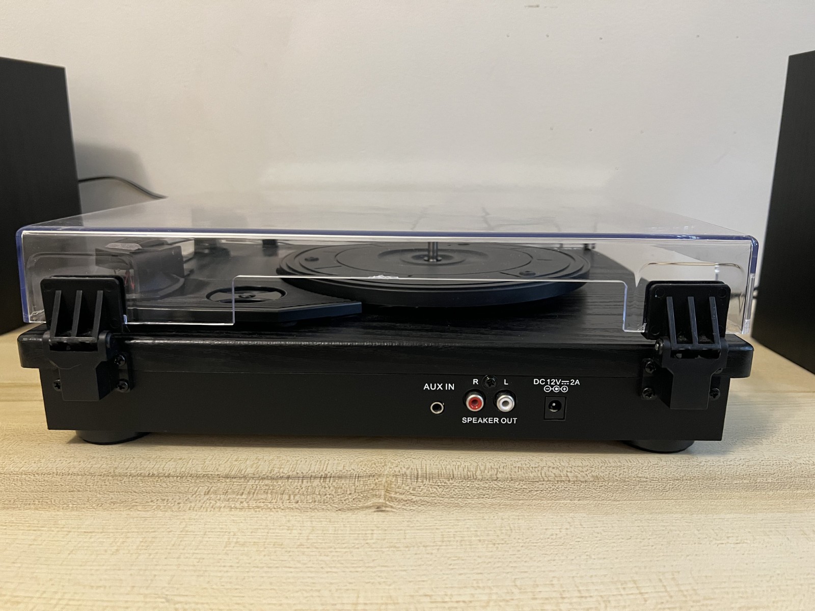 Victrola Montauk Bluetooth Record Player 3 speed Turntable & Bookshelf Speakers