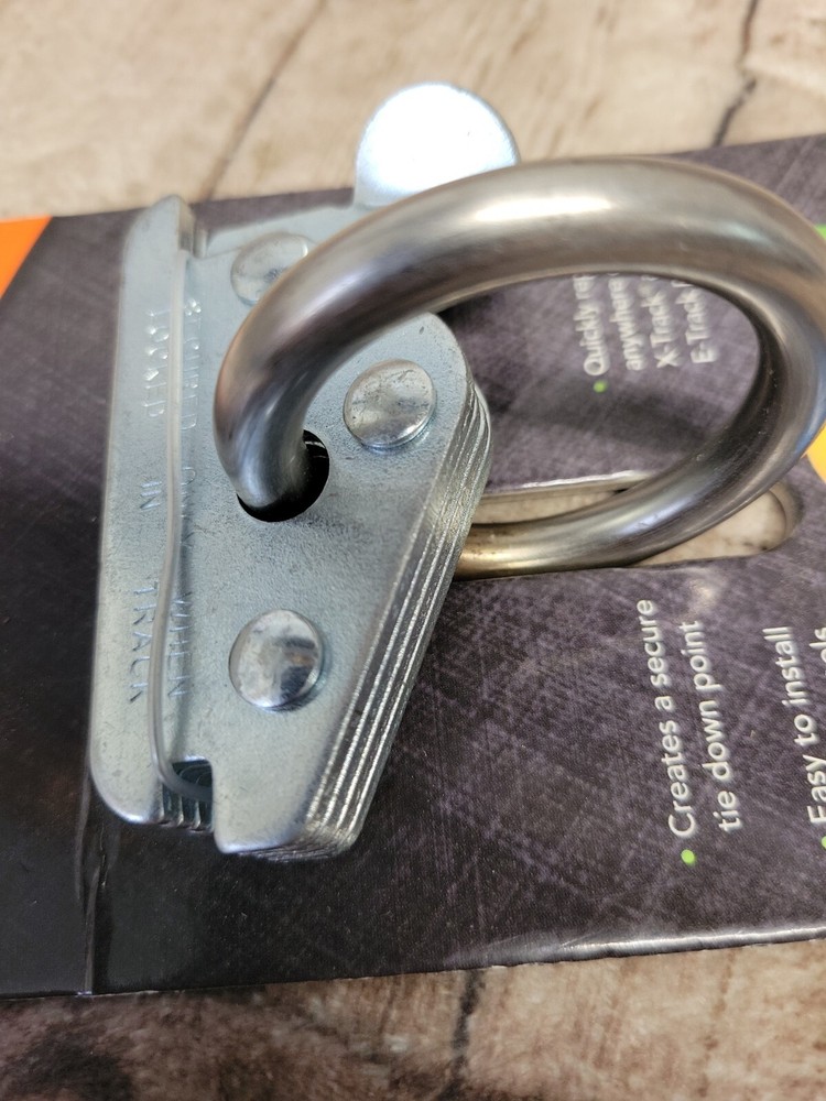 Cargo Smart Rope Ring Compatible with X-track & E track NEW