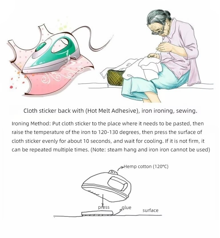 VINTAGE STYLE STAG DEER EMBROIDERED IRON-ON PATCH...