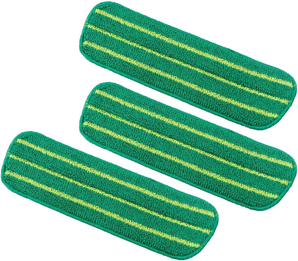Libman Freedom Spray Mop Refills, 3 Pack, Green