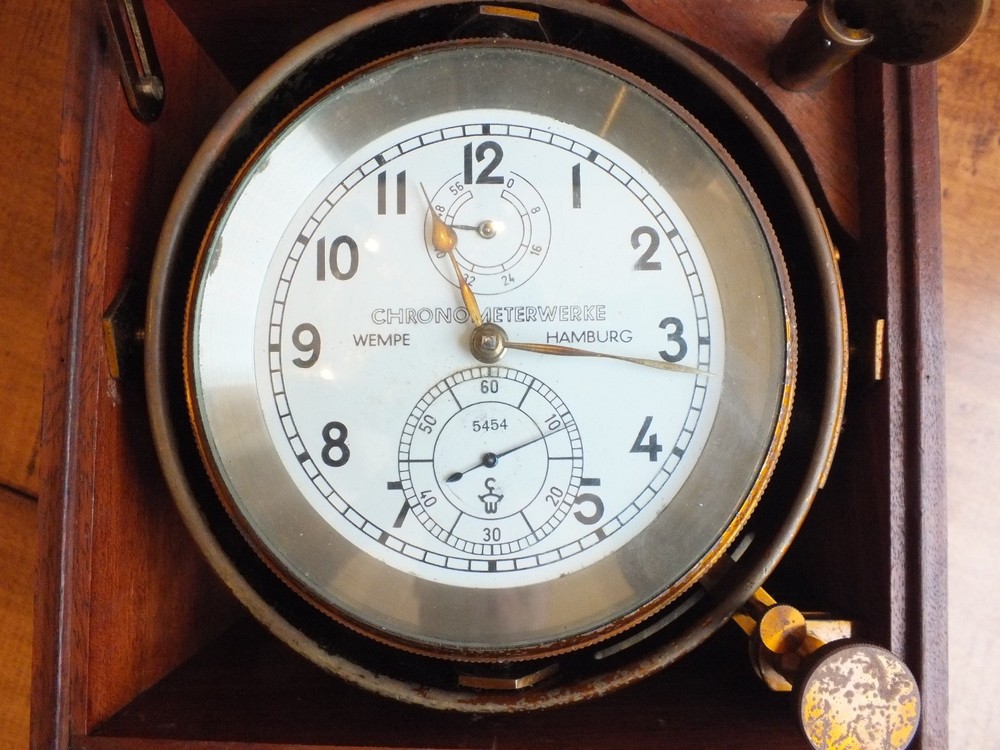 German Chronometerwerke Wempe Marine Chronometer