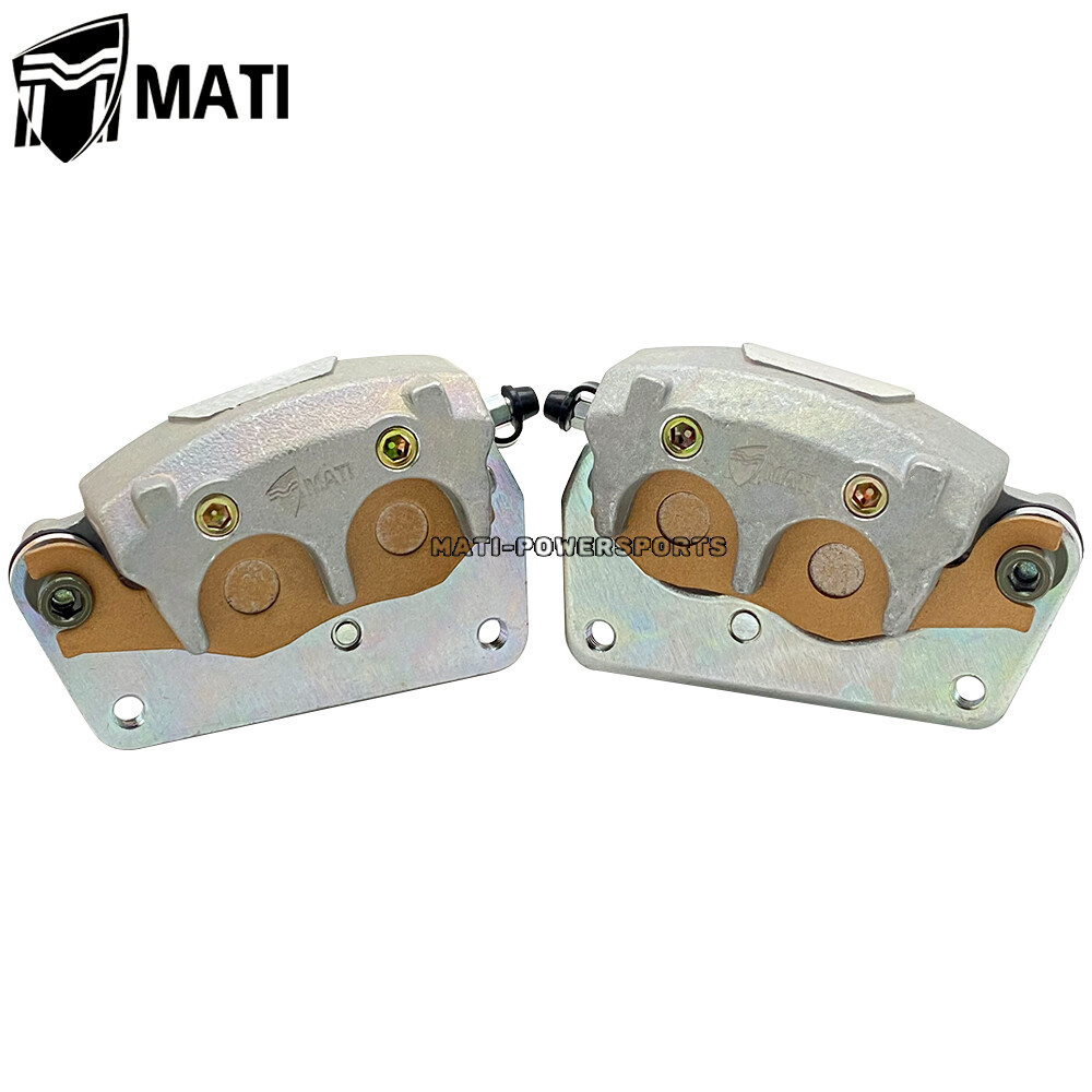 Front Left Right Brake Caliper &Pads for Yamaha YFZ450 YFZ450R YFZ450X 2004-2024