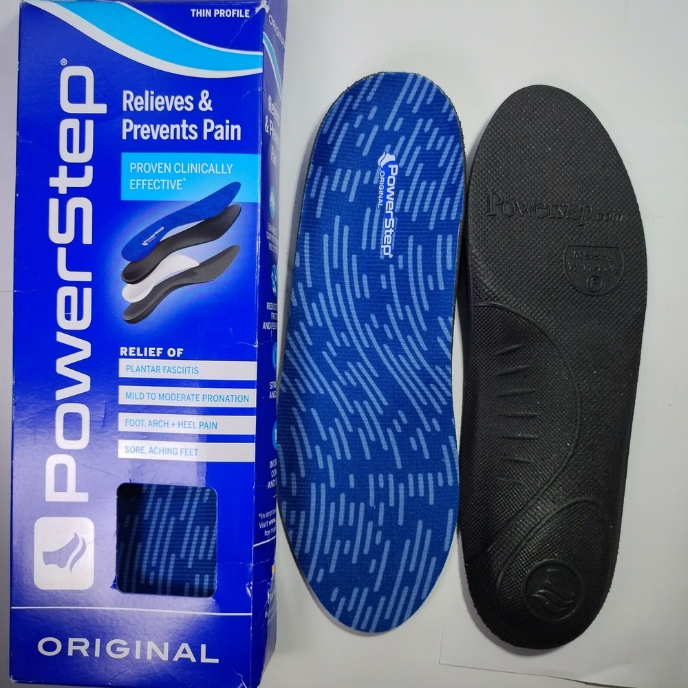 Powerstep Orthotics Arch Heel Support Insoles, Different Sizes & Models *READ