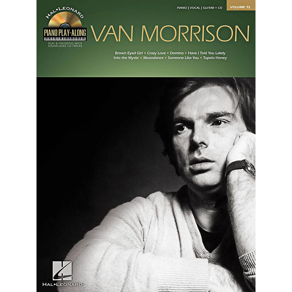 Hal Leonard Van Morrison - Piano Play-Along Volume 72 Book/CD