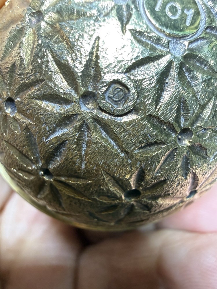 Stuart Devlin Silver Gilt Surprise Egg Frog Lily Pad Box Ltd Ed 101